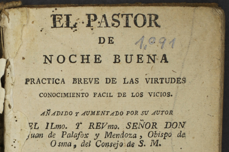 Pastor de noche buena, 1800